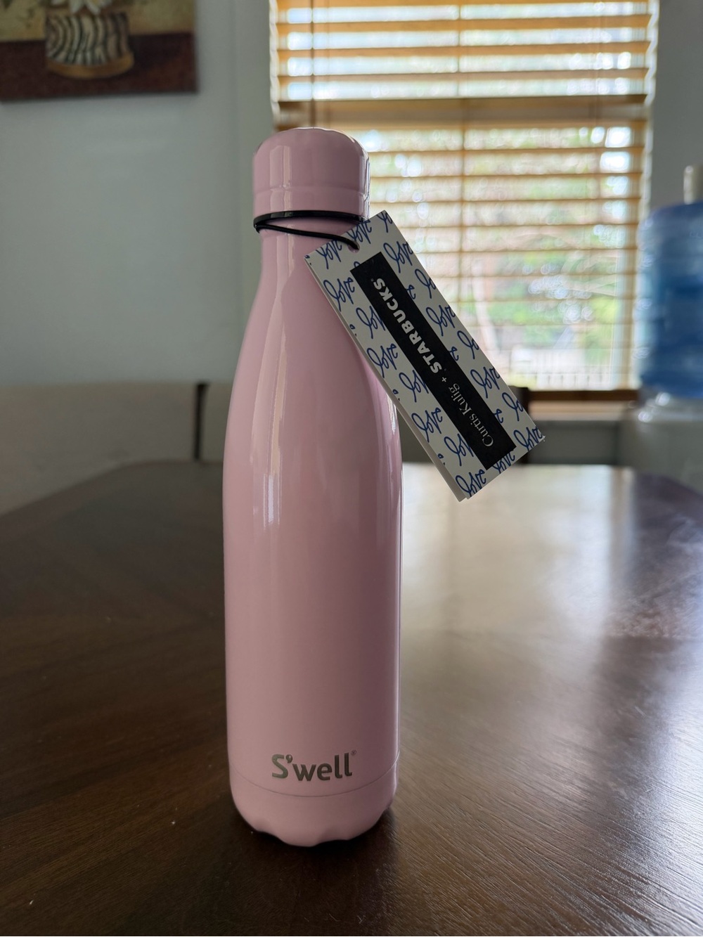 S'well Pink Insulated Stainless Bottle with Retail Tag